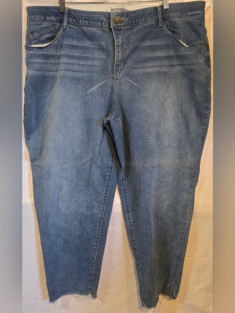 Wit & Wisdom Luxe Touch Fray Hem Ankle Skinny Jeans (Nordstrom Exclusive)